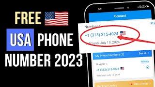 How To Get Free USA Phone Number For Any Verification 2023 - Get Free USA Phone Number For WhatsApp