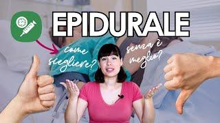 EPIDURALE SI O NO? | Come scegliere, tra rischi e benefici