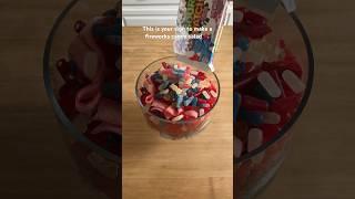 Fireworks Candy Salad  #dessert