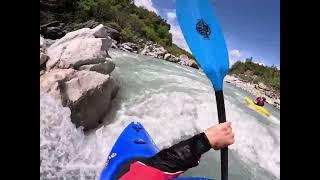 Vjosa - whitewater kayaking - beating