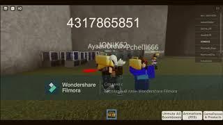 ROBLOX LOUD RARE BYRASS ID/ГРОМКИЕ РЕДКИЕ РОБЛОКС КОДЫ