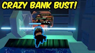 CRAZY BANK BUST ON 3 CRIMINALS! | Roblox Jailbreak