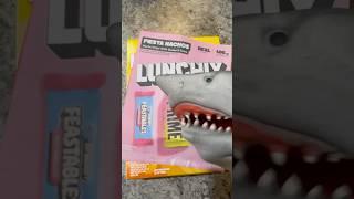 SHARK PUPPET GETS LUNCHLY!