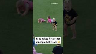 Crawl for what??? (via drakectoll/TT) #baby #race #baseball #sports #sportsshort #firststeps