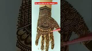 Bridal Mehndi design full hand #mehndidesign #shorts #shortvideo