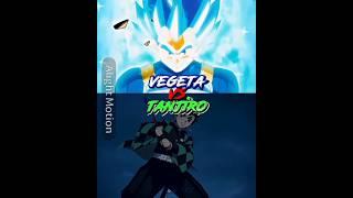 Vegeta Vs Tanjiro By @YumiGraphics1