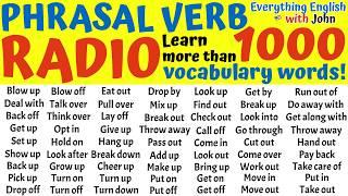 Master OVER 1000 English PHRASAL VERBS to Become Fluent in Almost ANY Situation