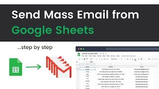 How to send mass email from google sheets