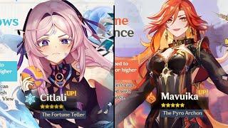 NEW UPDATE!! CITLALI is a 5-Star (Catalyst) CHARACTER? Mavuika & 5.3 Banners - Genshin Impact