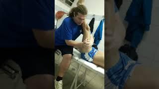 Sports massage tegniks for the legs by( panos brimpos)