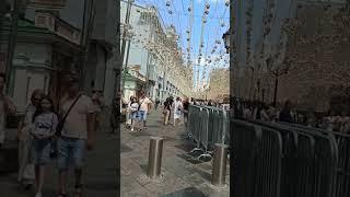 Moscow Nikolskaya street Red Square Walk   #shorts