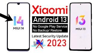 All Xiaomi ANDROID 13 - FRP Bypass (without pc) | MIUI 13/14  (100% NEW) 2023