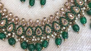 Artificial kundan jewellery sets with prices