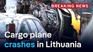 One dead and three injured in Lithuania plane crash | DW News