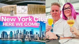 TRAVEL BRITISH AIRWAYS FIRST CLASS FROM LONDON TO NEW YORK WITH US! ️  | NYC 2024 vlog #1