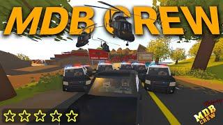 Escapando De La Policía En MDB Crew Roleplay |Unturned Roleplay