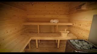 Finnish Sauna Builders Feature the Georgian Cabin Sauna