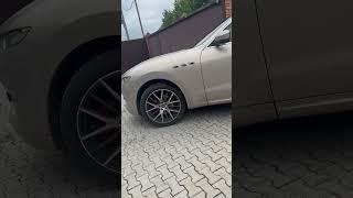 Парящие, динамические колпачки ступицы дисков Maserati