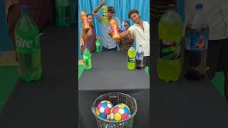 Best Football  Roll win Cold Drinks  Family Challenge #shorts #game