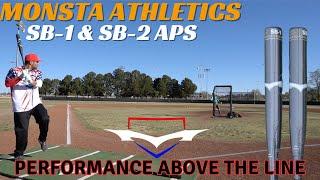 Hitting Monsta Athletics 11" SB-1 & SB-2 Advanced Player Series Bats | USA/ASA Slowpitch Review