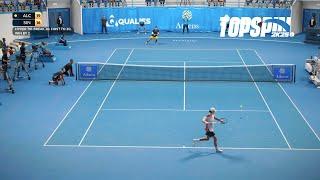 Top Spin 2K25 - Jannik Sinner Vs Carlos Alcaraz I HYPER TIE BREAK I Athens Arena (PS5)