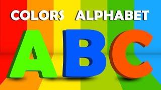 Learning Colors, Alphabet and Numbers with Chicks and ABCD Alphabet Song | Happy Snappy TV