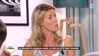 Grand plongeon dans le décolleté des femmes