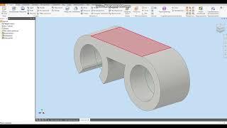 Проектирование в Inventor. Практическое занятие. Создание фиксатора сушилки.