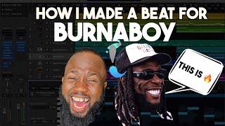 How I Made a Beat for Burnaboy