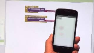 Talk To Me (part 2), MIT App Inventor Tutorial #2