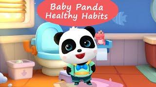 Baby Panda Healthy Habits - Let's Learn Good Hygiene Habits With Kiki | BabyBus Games