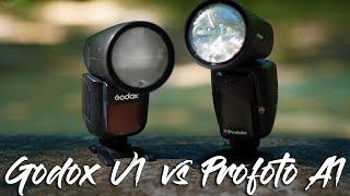 Godox V1 vs Profoto A1 | Comparativa a profundidad | Fortalezas y debilidades