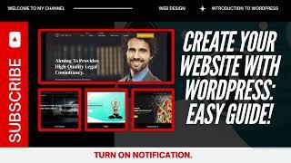 Create Your Website with WordPress: Easy Step-by-Step Guide for Beginners