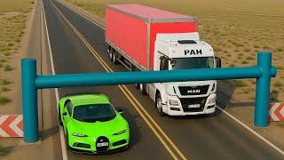 Cars vs Low Pipes EXTREME Challenge #4 in BeamNG Drive ( Long Video Special ) Mobil vs Low Pipes
