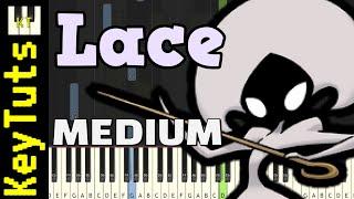 Lace [Hollow Knight: Silksong] - Medium Mode [Piano Tutorial] (Synthesia)