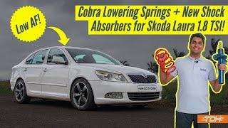 Cobra Lowering Springs for Skoda Laura 1.8 TSI! + New Shock Absorbers! | #ProjectLaura