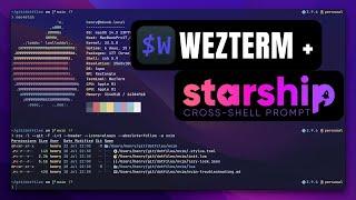 Make Your Mac Terminal Awesome in 2024: Easy WezTerm & Starship Setup