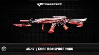 AK 12 Knife Iron Spider Punk