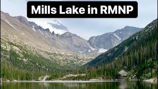 Mills Lake in Rocky Mountain National Park | Hiking the Glacier Gorge Trailhead