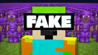 This Youtuber FAKED a Minecraft War