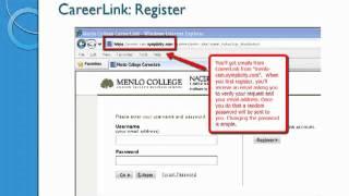 CareerLink Registration Instructions