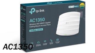 TPLINK EAP225 | AC1350 Wireless MU-MIMO Gigabit Ceiling Mount Access Point