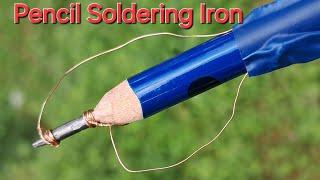 Soldering Iron Using Graphite Pencil