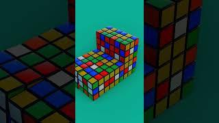 Rubik's Cube Unfolding Zoom
