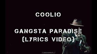 Coolio - Gangsta Paradise (Lyrics) #gangstaparadise #coolio