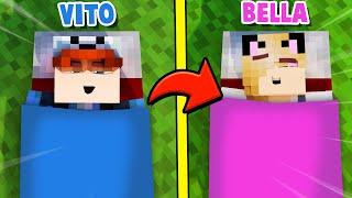 VITO VS BELLA NA MINECRAFT BED WARS | (Chłopak vs Dziewczyna)