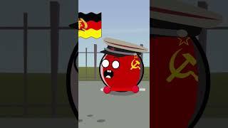 East - West Germany #countryballs #germany #sovietunion