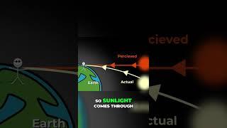 Sunset Illusion: Light Bending Explained!