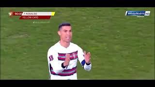 Ronaldo left the pitch before the end of the game - Serbia vs Portugal