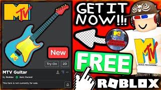 FREE ACCESSORY! HOW TO GET MTV Guitar! (ROBLOX The VMA Experience Event)